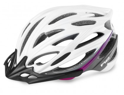 Шлем R2 ARROW белый / серый / розовый глянцевый M (56-58 см) | Veloparts