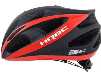 Шлем HQBC IQE150 матовый черный / красный 54-58см | Veloparts