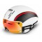 Шлем R2 TRIA белый / красный глянцевый M (55-59 см) | Veloparts