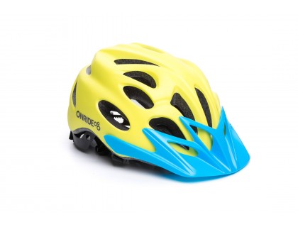 Шлем ONRIDE Slide матовый желтый M (55-58 см) | Veloparts