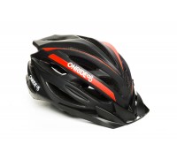 Шлем ONRIDE Grip матовый черный / красный L (58-61 см)