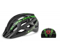 Шлем R2 LUMEN черный / зеленый матовый L (58-61 см)