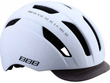 Шлем BBB BHE-55 Metro White | Veloparts