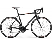 Велосипед Merida SCULTURA 500 L (56cм) SILK чорний (червоний)