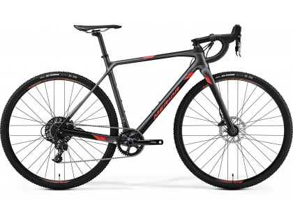 Велосипед Merida MISSION CX 5000 L (56cм) SILK сріблястий (червоний) | Veloparts