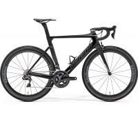 Велосипед Merida REACTO 8000-EL (56cм) MATT UD (SHINY чорний / CHROME)