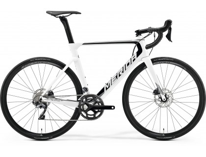 Велосипед Merida REACTO DISC 5000 L (56cм) PEARL білий (чорний / сірий) | Veloparts