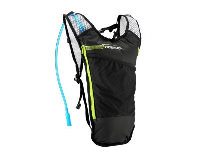 Рюкзак с питьевой системой Roswheel 15937-G черный / зеленый | Veloparts