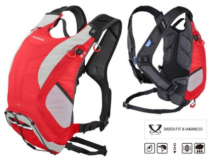 Рюкзак Shimano Hydration Daypack - UNZEN 10L червоний / сірий | Veloparts