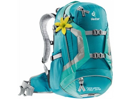 Спортивный женский рюкзак Deuter Trans Alpine PRO 24 SL petrol-mint | Veloparts