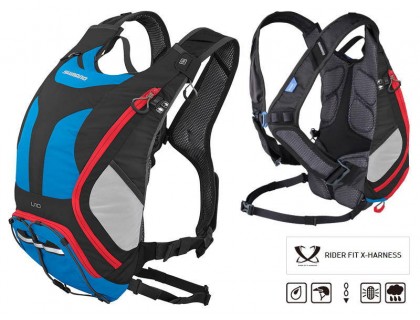 Рюкзак Shimano Hydration Daypack - UNZEN 10L чорний / синій | Veloparts
