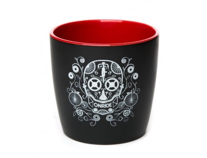 Чашка Onride Skull деколь чорний/червоний | Veloparts