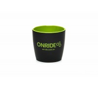 Чашка Onride деколь чорний/зелений