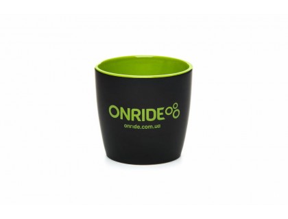 Чашка Onride деколь чорний/зелений | Veloparts
