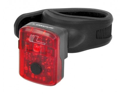Мигалка задня Longus KUBIK 1 LED 1F USB | Veloparts