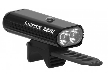 Комплект світла Lezyne LITE DRIVE 1000XL REMOTE LOADED Чорний 1000 люменів Y13 | Veloparts
