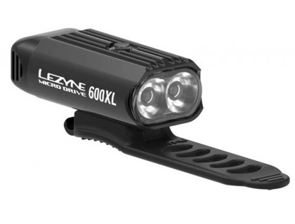 Переднє світло Lezyne MICRO Drive 600XL 600 люменів Y13 Чорний | Veloparts