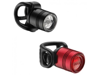 Комплект LED FEMTO DRIVE REAR, чорний / червоний | Veloparts
