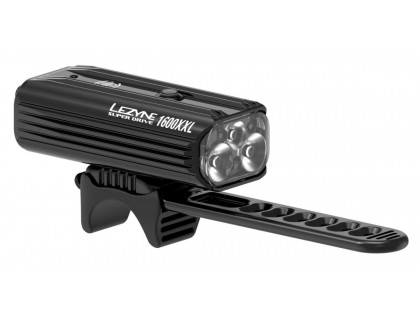 Переднє світло Lezyne SUPER Drive 1600XXL 1600 люменів Y13 Чорний | Veloparts