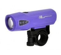 Свет передний Longus 1W LED 3F фиолетовый