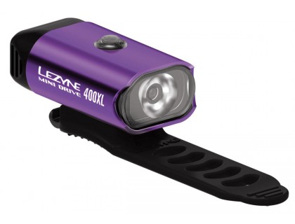 Переднє світло Lezyne MINI Drive 400 400 люменів Y13 Фіолетовий | Veloparts