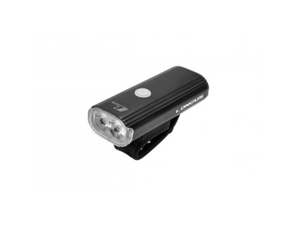 Свет передний Longus BLOK 800 8 ф-ций USB, черный | Veloparts