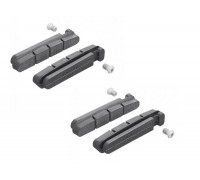 Гумки гальмівних колодок Shimano R55C + Dura-Ace касетна фіксація (2 пари)