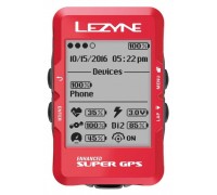 Велокомпьютер Lezyne Super GPS Limited Red Edition