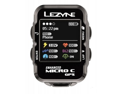 Велокомпьютер Lezyne MICRO COLOR GPS 2018 черный | Veloparts