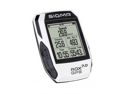 Велокомп'ютер ROX 7.0 GPS білий Sigma Sport | Veloparts
