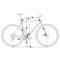 Велосипед Orbea CARPE 40 M [2019] White - Red (J42053QP) | Veloparts