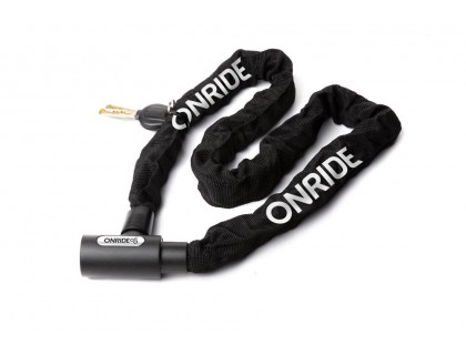 Велозамок Onride Tie Lock 50 ланцюгова ціліндровій 6x1500мм | Veloparts