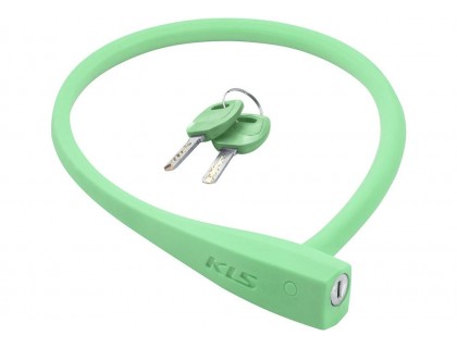 Велозамок KLS Sunny тросовый зеленый | Veloparts