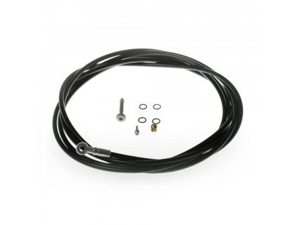 Disc tube hose, гідролініями дискових гальма для моделей MT8 / 6/4, 2500mm (чорна) | Veloparts