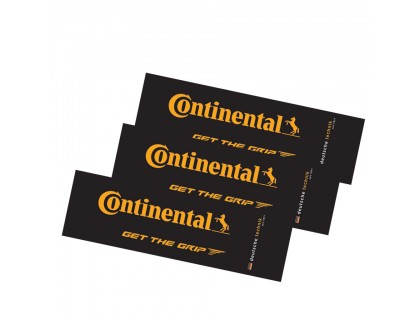 Наклейки Continental, желтые | Veloparts