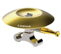 Дзвоник на кермо Lezyne Classic Shallow Brass Bell Gold-сріблястий 2018