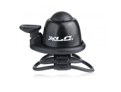 Дзвоник велосипедний XLC DD-M07, чорний, Ø22,2-31,8 мм | Veloparts