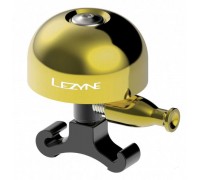 Дзвоник на кермо Lezyne Classic Brass Bell M Gold-чорний 2018