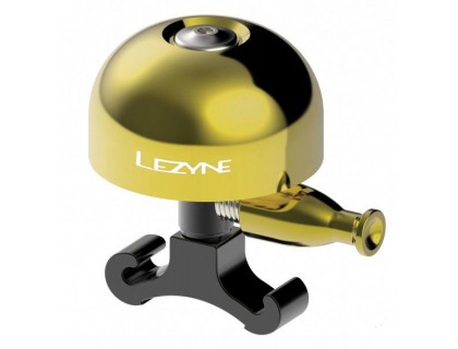 Звонок на руль Lezyne Classic Brass Bell M Gold-Black 2018 | Veloparts